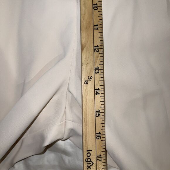 French Connection Women Wide Leg Trouser Color Cream XL Office Casual Preppy NWT - Picture 13 of 16